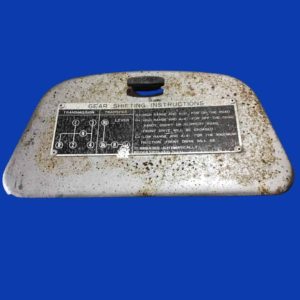 Toyota Landcruiser 40 series Troop Carrier Ute glovebox glove box lid grey / silver     14730