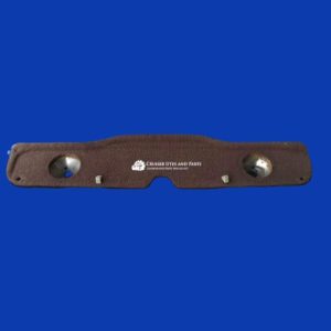 Toyota Landcruiser HJ75 FJ75 HZJ75 FZJ75 HZJ78 FZJ78 HDJ78 TROOP CARRIER fibreglass overhead console Black / Brown Carpet      13700