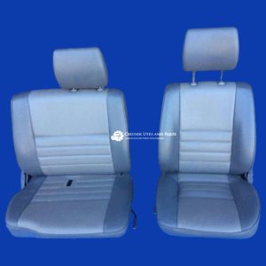 Toyota Landcruiser drivers right hand seat & passengers seat pair GREY VDJ79 HZJ79 outright 2nd hand