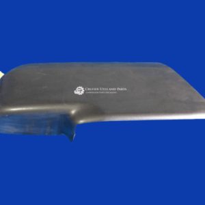 Toyota Landcruiser left hand rear bumper extension silver 52107-60141       13144