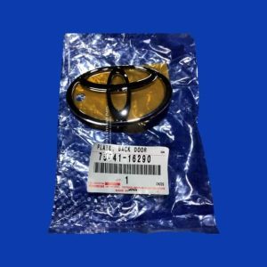 Toyota Landcruiser plate, back door  New FZJ75, FZJ78, HZJ75, HZJ78, HDJ78, VDJ78 VDJ76    75441-16290