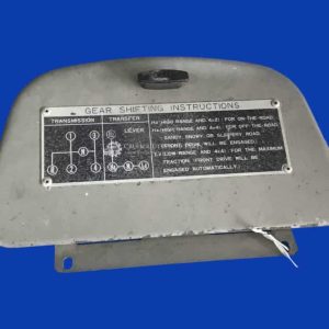 Toyota Landcruiser 40 series Troop Carrier Ute glovebox glove box lid grey / silver