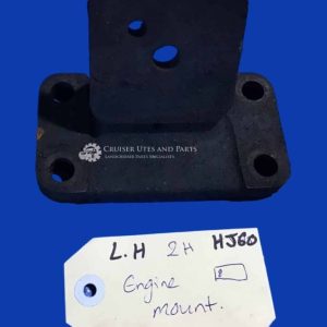 Toyota Landcruiser 2H Engine mount bracket LH -DIESEL   HJ60 left hand (suits up to 6/84)