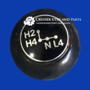 Toyota Landcruiser black transfer lever knob     4WD knob