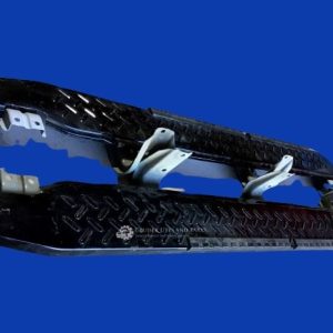 Toyota Landcruiser steel used side step pair side steps black to suit 75 79 78 series 75# 79# (up to 7/2016) used