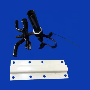 Toyota Landcruiser style side tray tub spare wheel holder with mounting plate New genuine